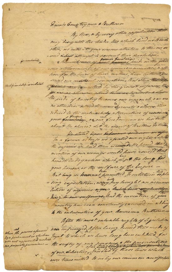 Rare Independence Document Makes Public Debut in New York