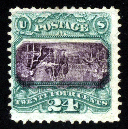 Philip Weiss Auction Sells Rare Invert Stamp From 1869 For Record