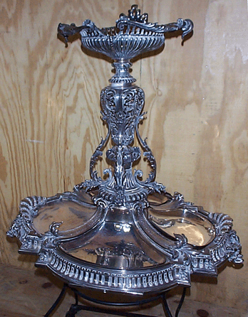 Silver Centerpiece Is Standout At Bodnar Auction At 14,000