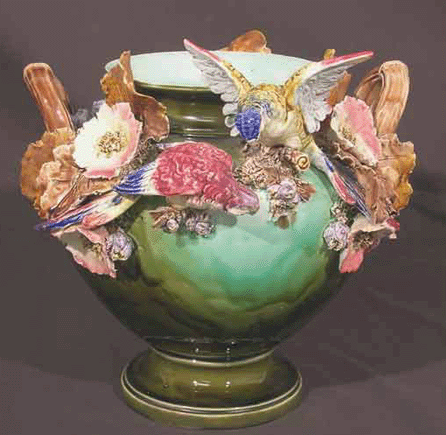 majolica bowl