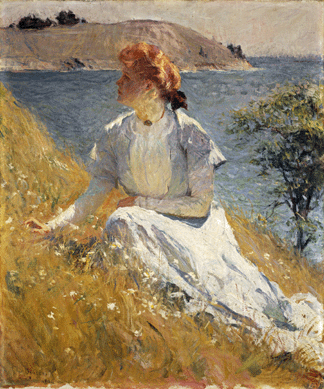 Impressionist Summers Frank Benson North Haven At Farnsworth Art Museum ...