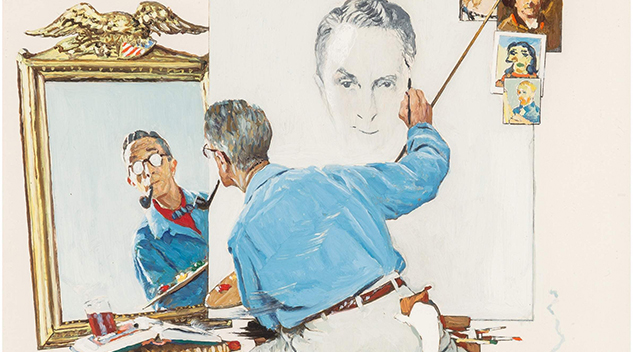 Norman Rockwell’s ‘Triple Self Portrait’ Sets World Record At Heritage ...