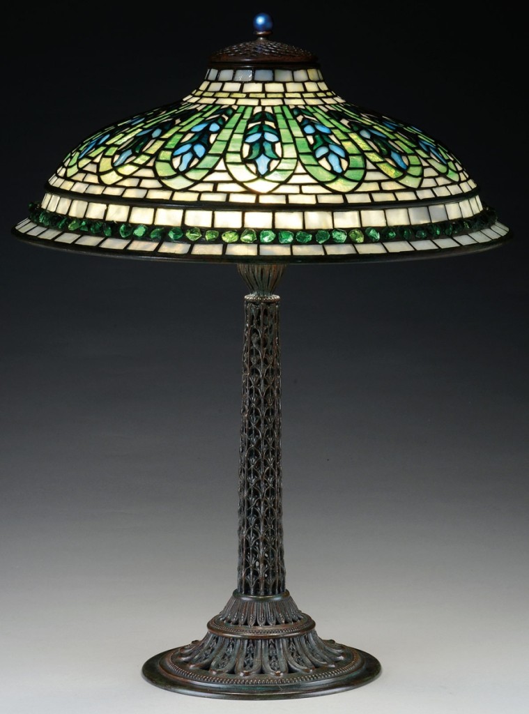 Tiffany Lamps, French Art Glass Satisfy Bidders At Julia’s SaleAntiques ...