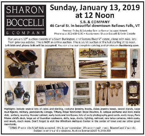 Sharon Boccelli & Company Auction