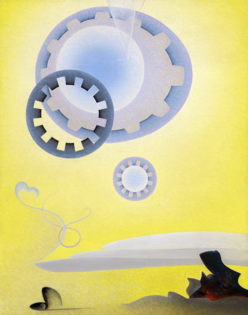 “Prelude” by Agnes Pelton, 1943, oil on canvas. Museum of Fine Arts, Boston; The Hayden Collection – Charles Henry Hayden Fund and Tompkins Collection – Arthur Gordan Tompkins Fund. ©2018 Museum of Fine Arts, Boston.