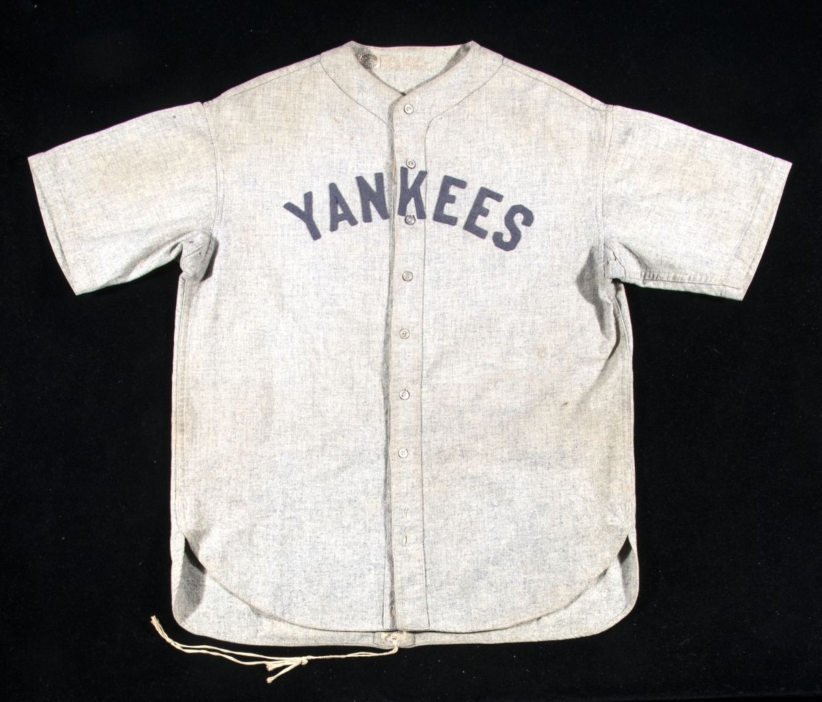 1927 Lou Gehrig Game Worn New York Yankees Jersey. Baseball