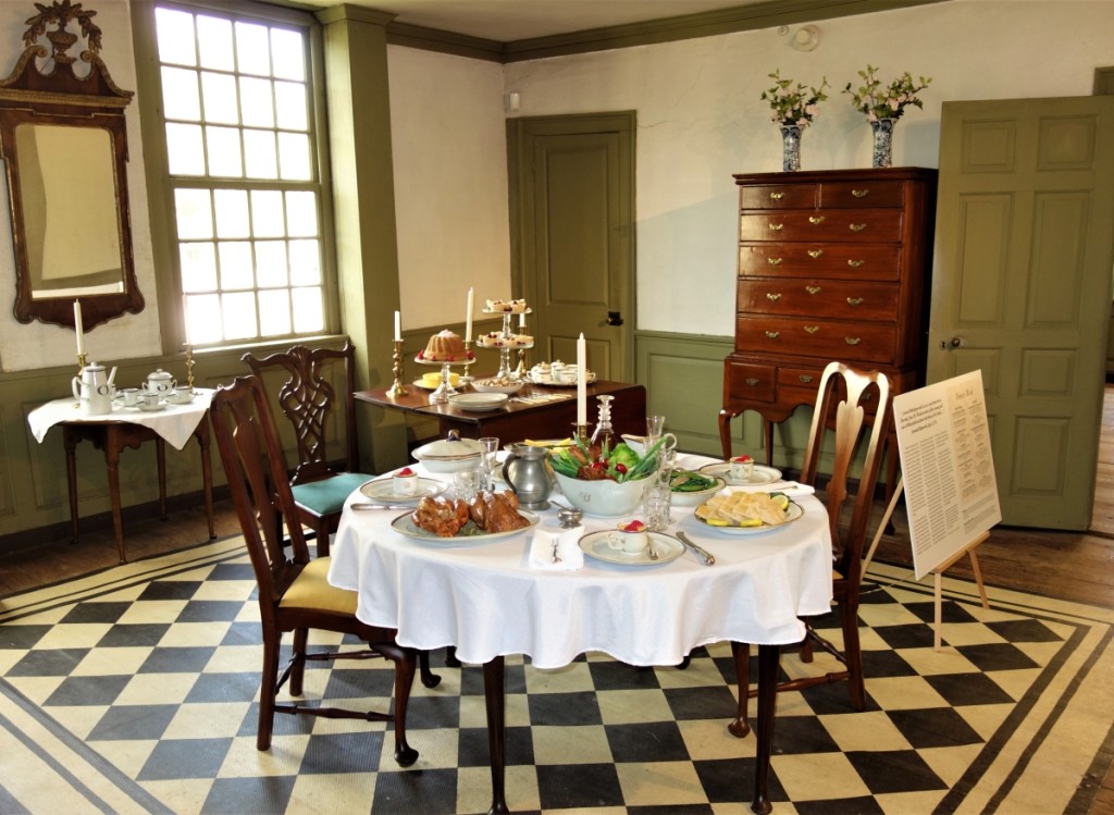 Deane House dining room.