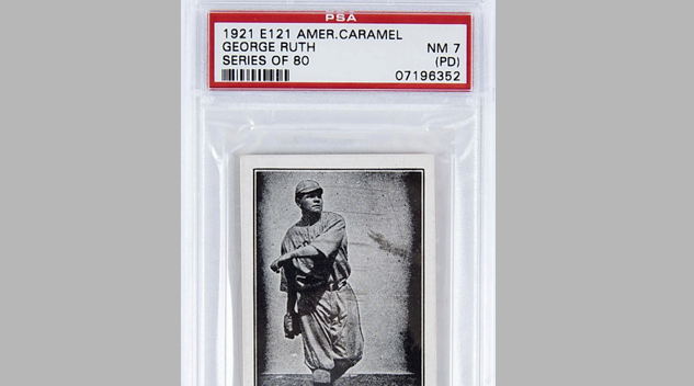 1921 E121 American Caramel Series of 80 Ty Cobb (Looking Right