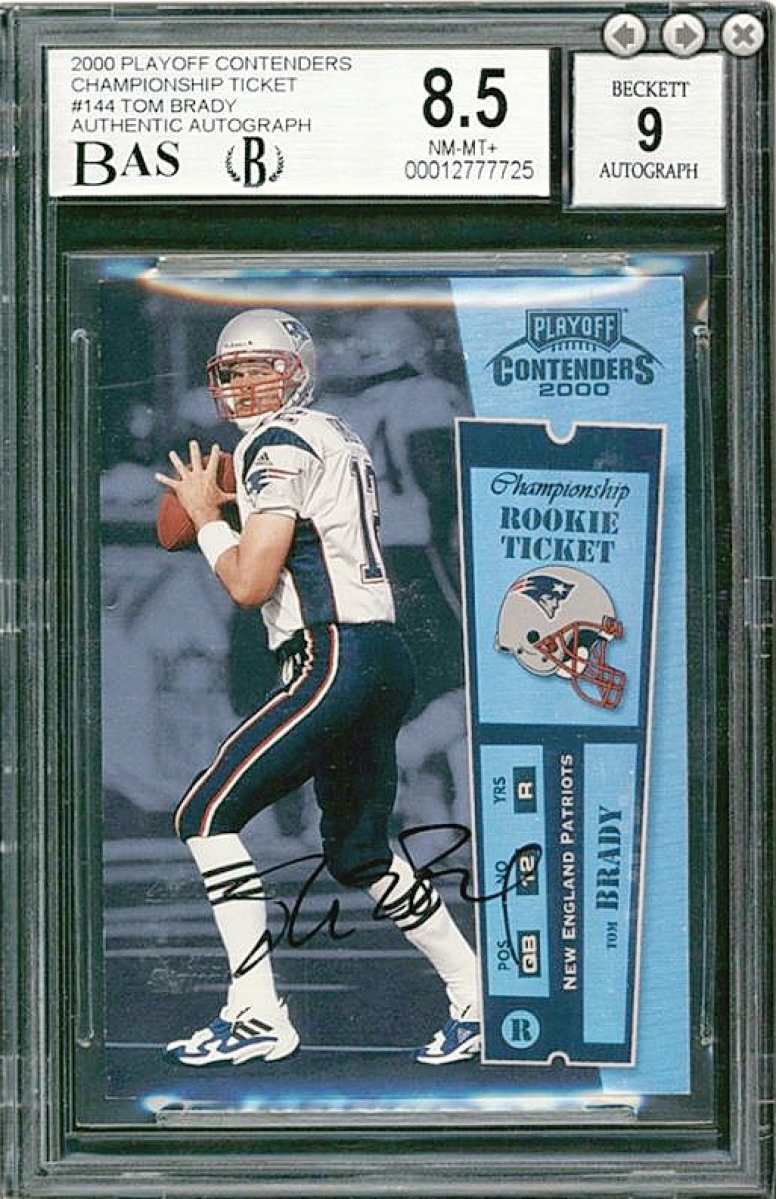 Holy Grail' Of Tom Brady Rookie Cards Gets Record $2.25 MillionAntiques And  The Arts Weekly