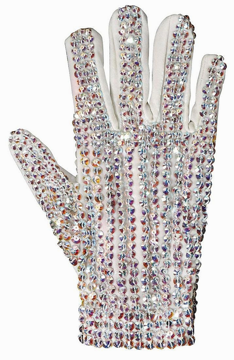 Michael Jackson's glove from the 1984 Victory Tour, it was supposed to go  up for auction along with other items from Neverland Stock Photo - Alamy
