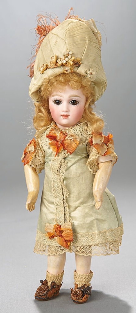 Early English Wooden Doll, Bru Bebes Headline For TheriaultAntiques And ...