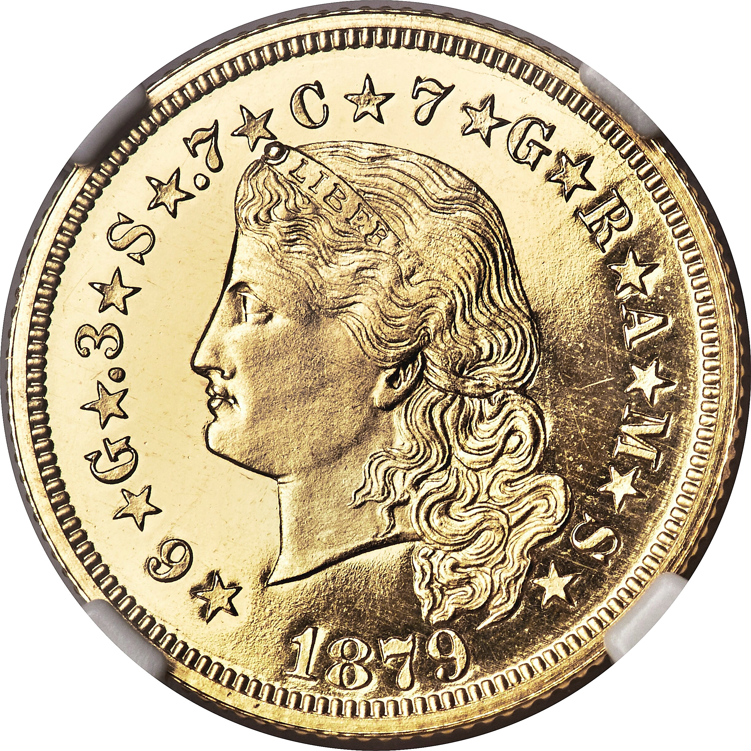 1879 Flowing Hair $4 Gold Coin Leads Heritage Auctions' US Coins