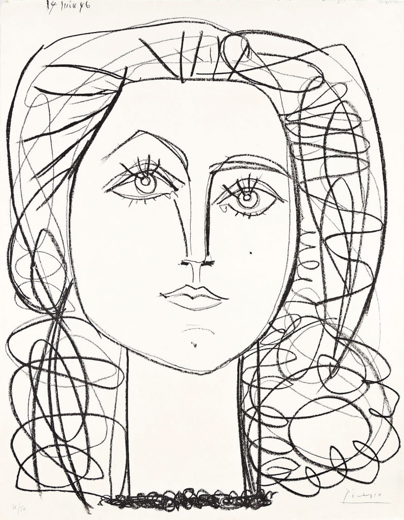 Picasso’s Muse And Mistress ‘francoise’ Tops Swann Galleries’ Sale At 87 500 Antiques And The