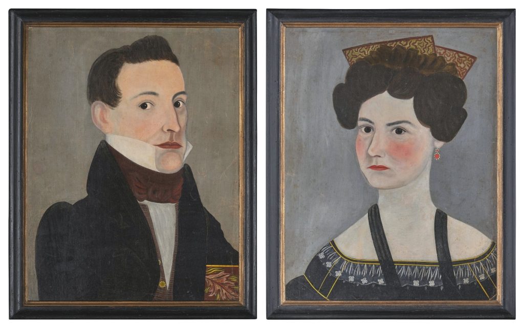 Sold at Auction: PAIR OF NOLA GRABBE PAINTINGS