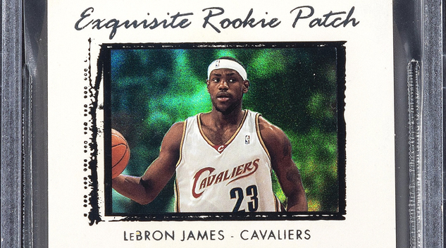 Selling LeBron James Autographed Card at Auction