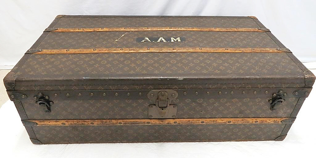 Antique Louis Vuitton Steamer Trunk Auction