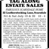 Tag Along Estate Sales - Fabulous Scarsdale Home