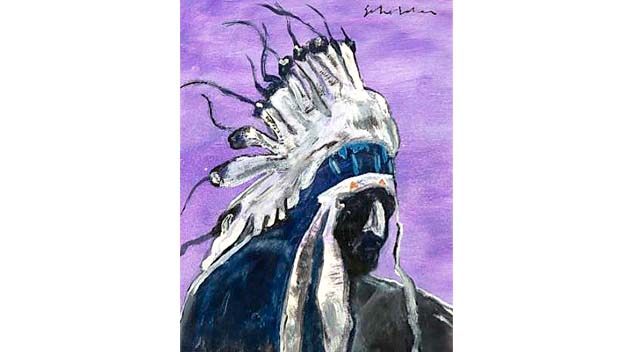 Dynamic boss of Fritz Scholder leads the sale of the Santa Fe Art Auction on the domestic market