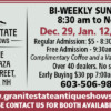 Granite State Antique Shows - Bi Weekly Sundays