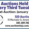 SJD Auctions - Held Every Other Tuesday