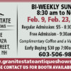 Granite State Antique Shows - Bi Weekly Sundays