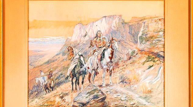 Russell Watercolor Leads Coeur D’Alene’s March In Montana Auction