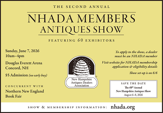 The Second Annual NHADA Members Antiques Show