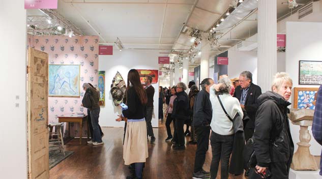 Outsider Art Fair Has Robust Sales, Big Crowds