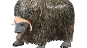 Inuit Ox Figure Carves Out The Win At Thomaston Place