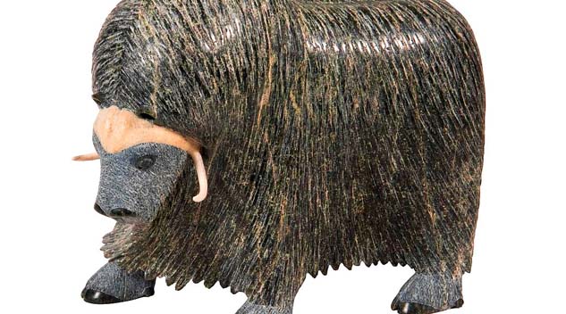 Inuit Ox Figure Carves Out The Win At Thomaston Place