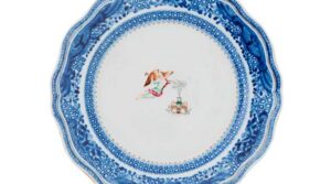 Rare Chinese Export Plate Tops Binder Collection At Grogan