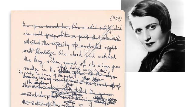 Original ‘Atlas Shrugged’ Manuscript Page Earns Top Spot At University Archives