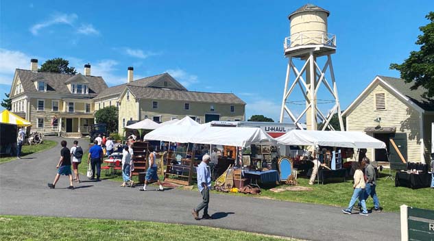 Goosefare Celebrates 25th Wells Antiques Show