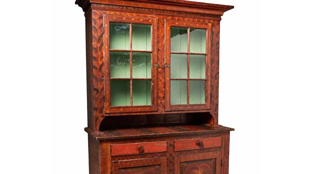 Painted Ohio Cupboard Leads Amelia Jeffers
