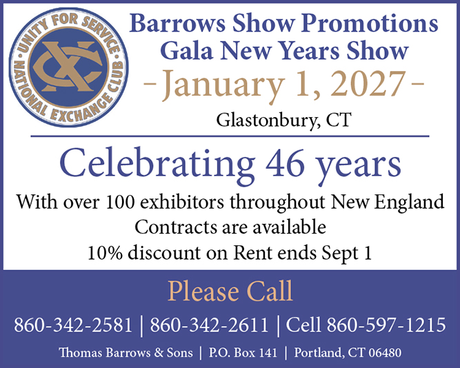 Barrows Show Promotions Gala New Years Show