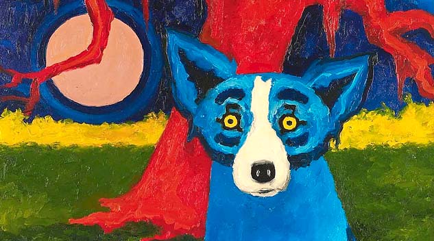 ‘Blue Dog’ Takes Top-Lot Status At Case Antiques