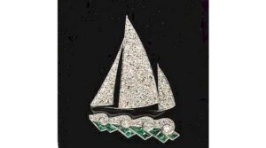 Diamond Brooch Sails At Carlsen