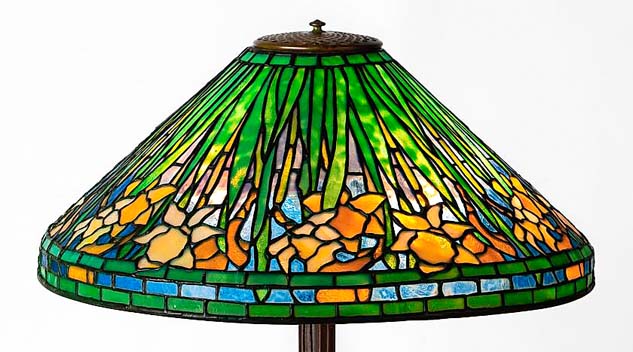 Tiffany Daffodil Lamp Sets Record At Cottone