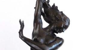 Frishmuth Bronze At The Crests For Rachel Davis